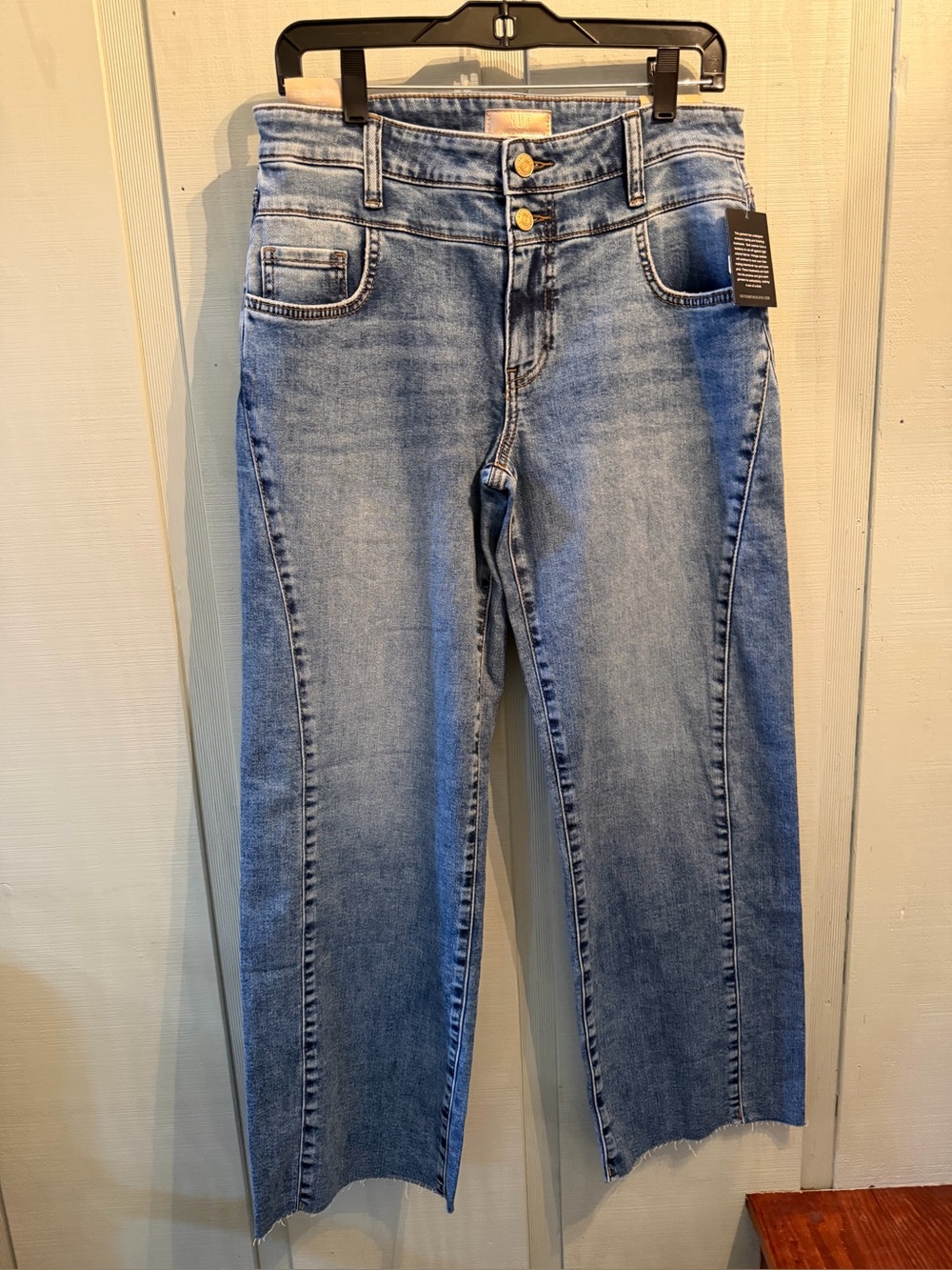 Kut Charlotte High-Rise Wide Synergy Jeans